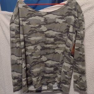 Camo Button Shirt